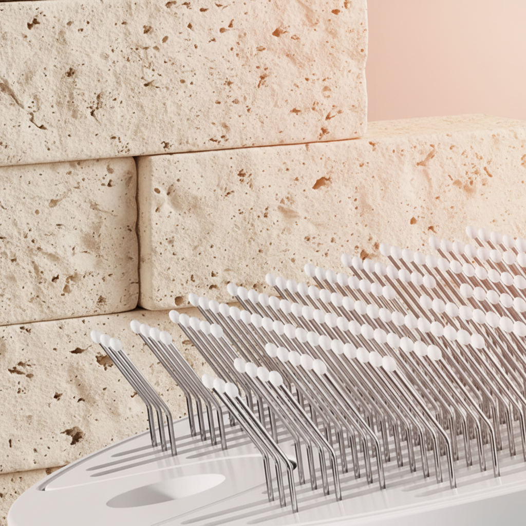 140 Degree Bristle Detail