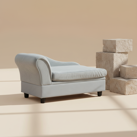 Gray Pet Chaise Lounge