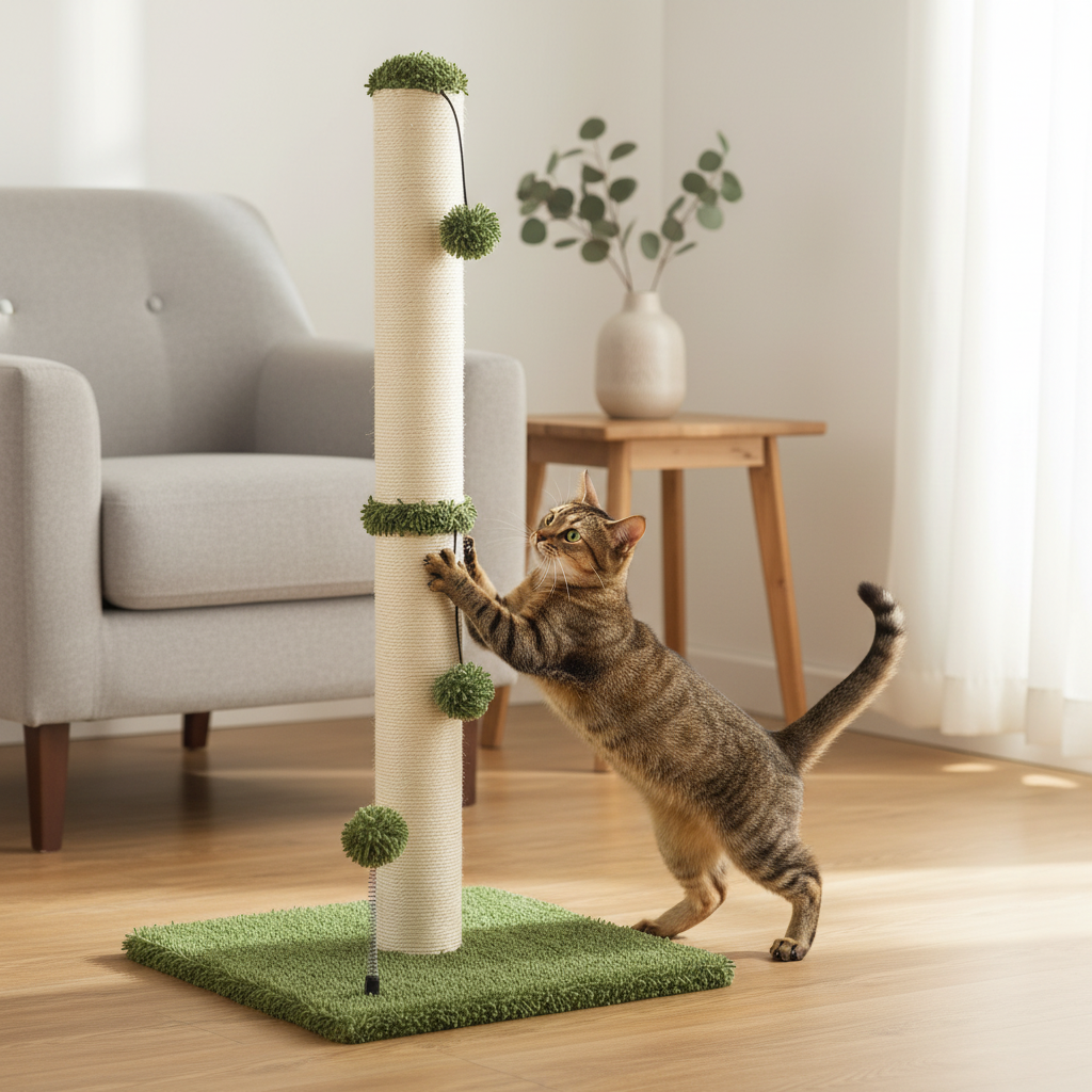 Green Base in Living Room