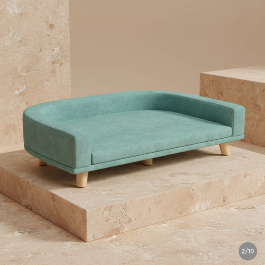 Luxury Pet Sofa Angle View