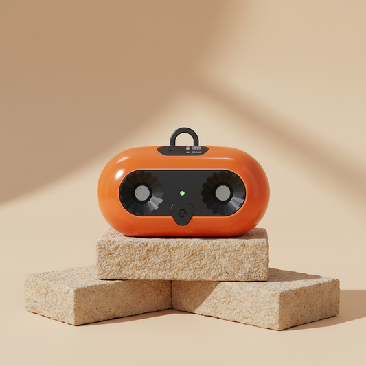 Orange Bark Deterrent Front View