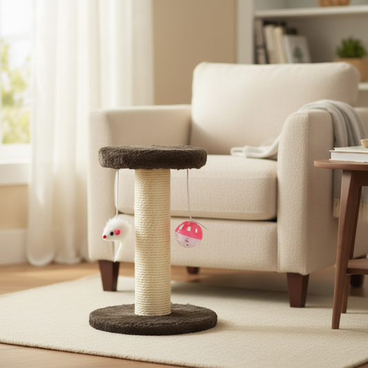 Scratching Post Cozy Corner