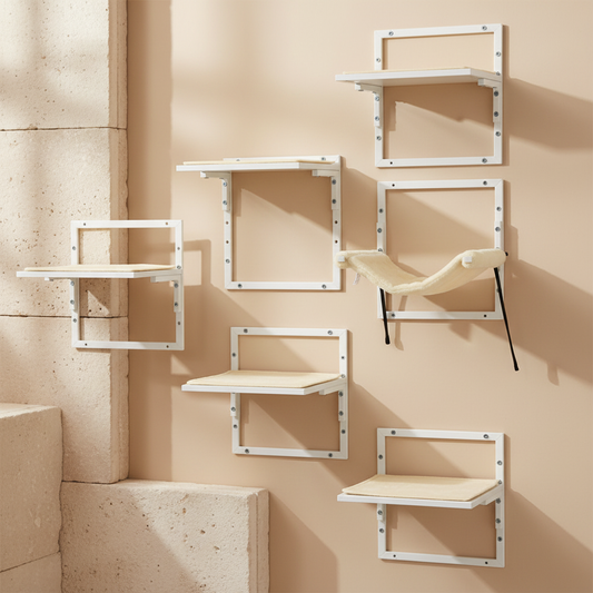 Wall-Mounted Cat Tree Components